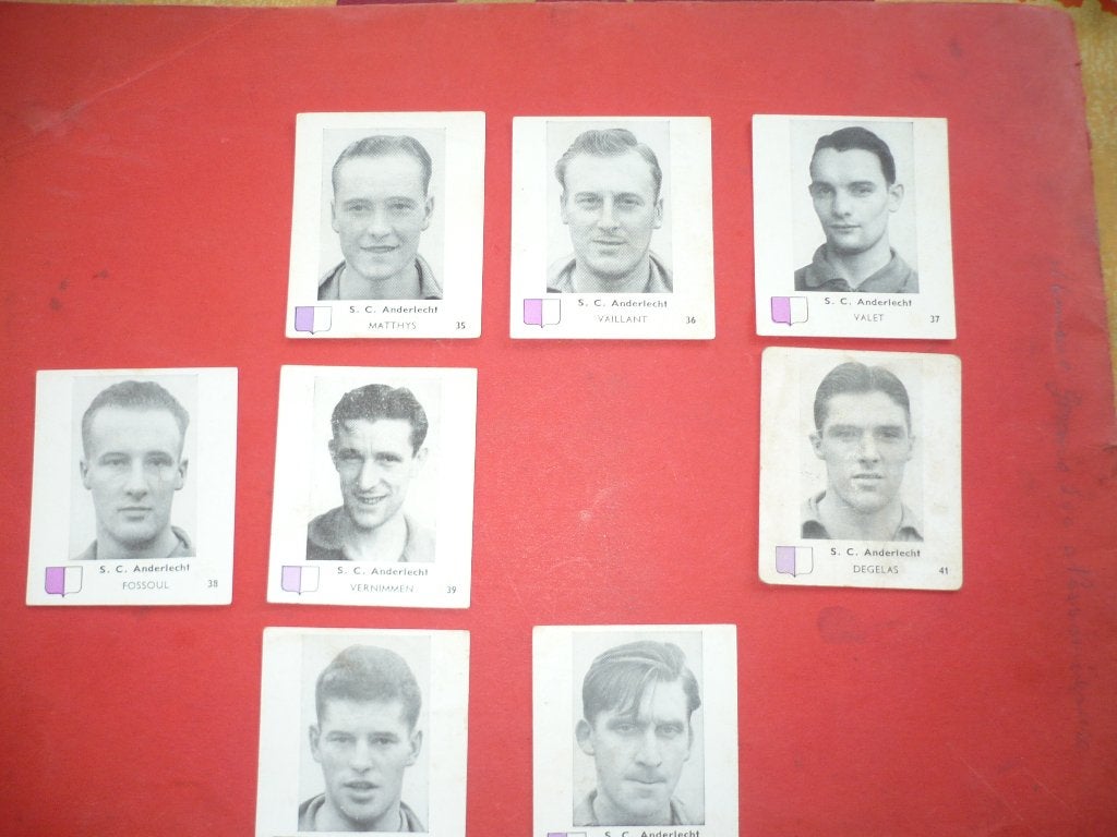 VOETBAL - Chromos - R.S.C. ANDERLECHT, Ophalen of Verzenden, Gebruikt, Spelerskaart