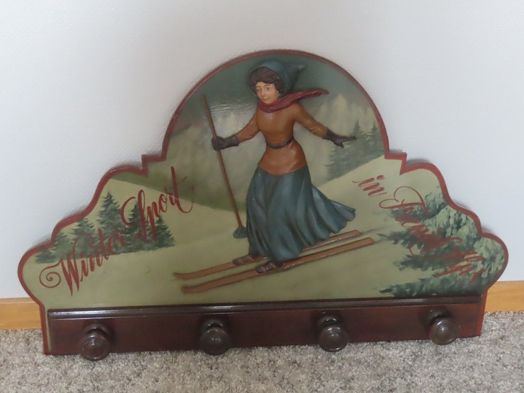 Porte-manteaux, Enlèvement, Comme neuf, Bois, Portemanteau mural