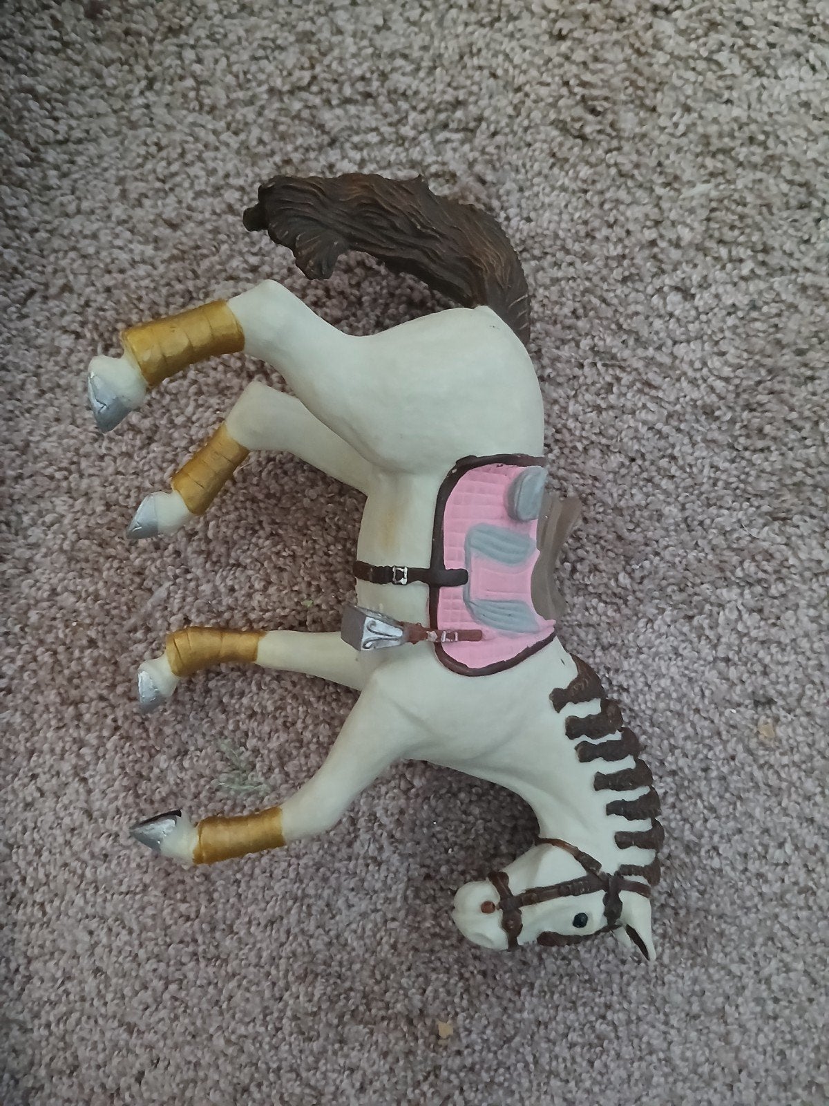 Papo paard uit 2012, Ophalen
