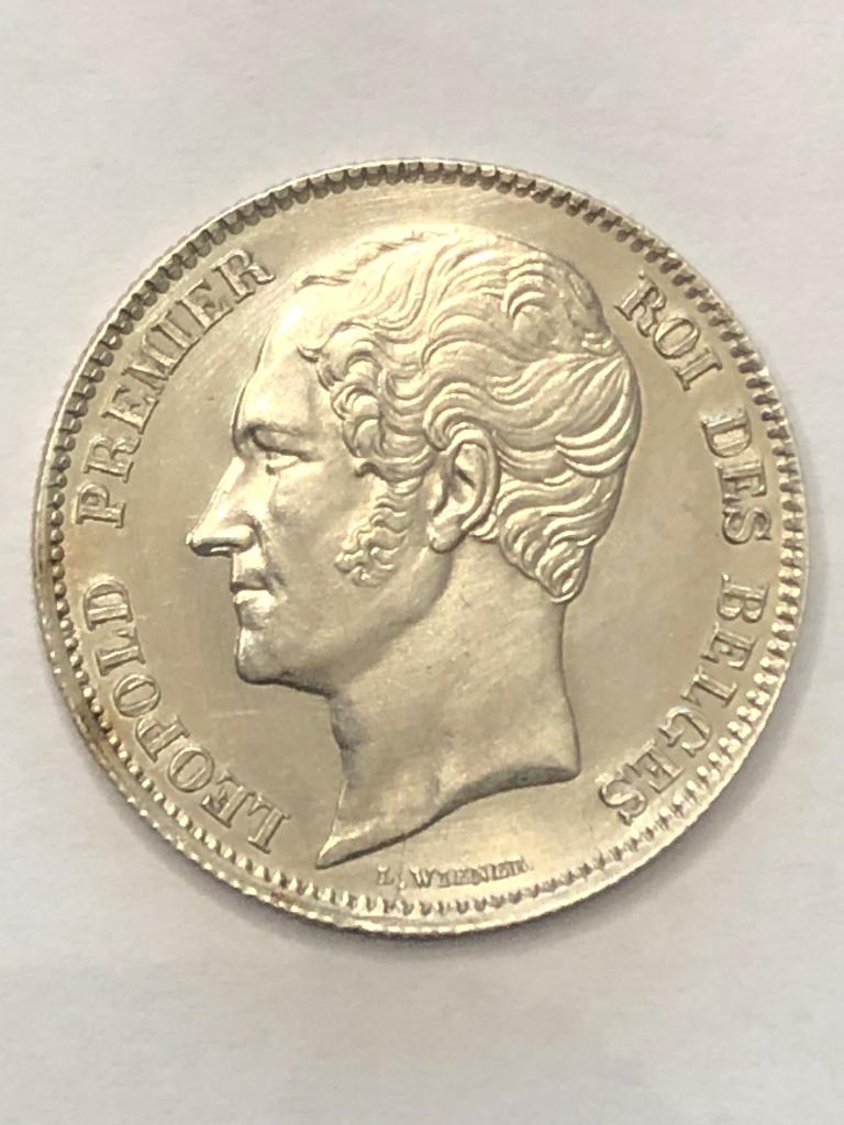 Munt zilver België 2 1/2 FR jaar 1849 Leop I kwaliteit !!, Zilver, Ophalen of Verzenden, Losse munt, Zilver