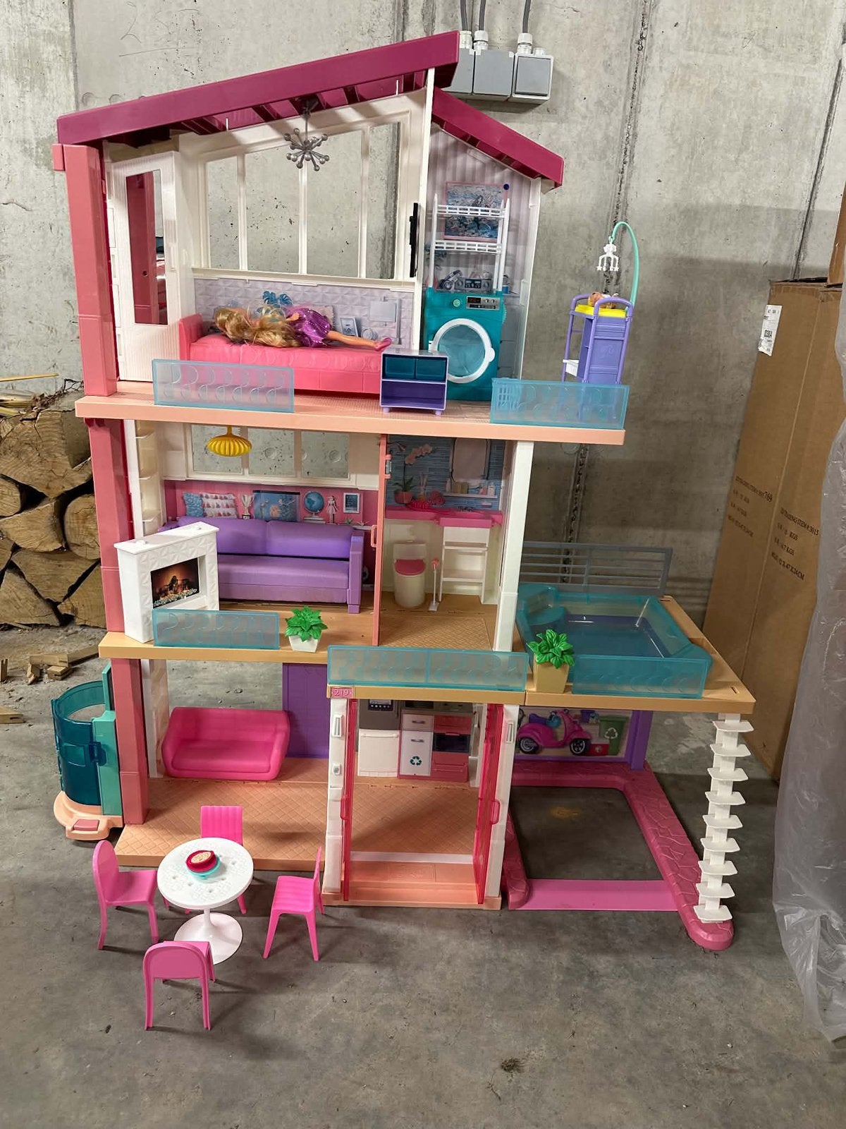 Barbiehuis en toebehoren, Kinderen en Baby's, Ophalen of Verzenden, Gebruikt