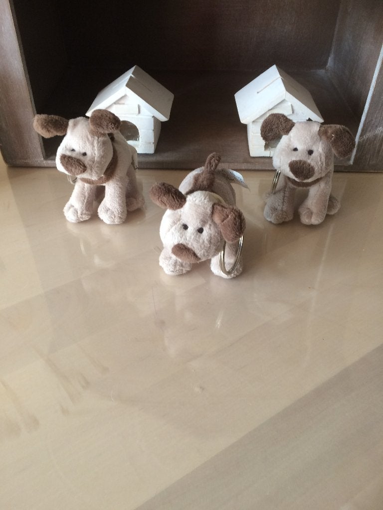 Pluche hondjes met hondenhok collectie UITVERKOOP, Ophalen of Verzenden, Nieuw, Kraamcadeau