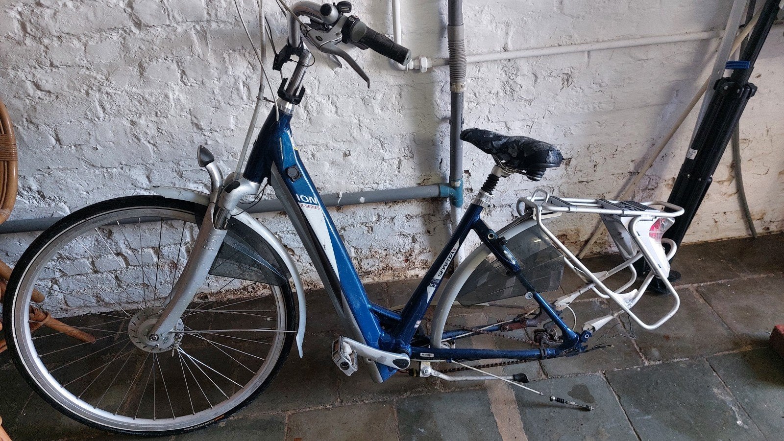 Velo electrique sparta sans roue moteur pour pièces., Ophalen, Sparta