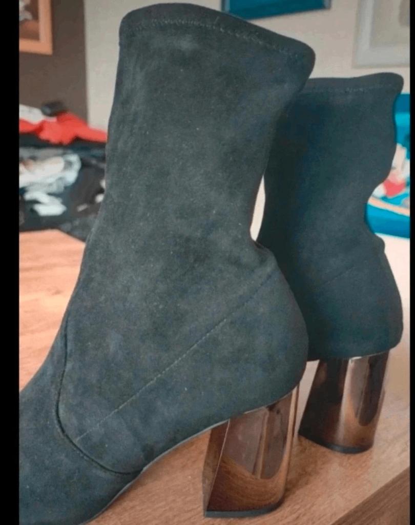 Bottine noire, Kleding | Dames, Ophalen, Zwart, Lage of Enkellaarzen, Nieuw