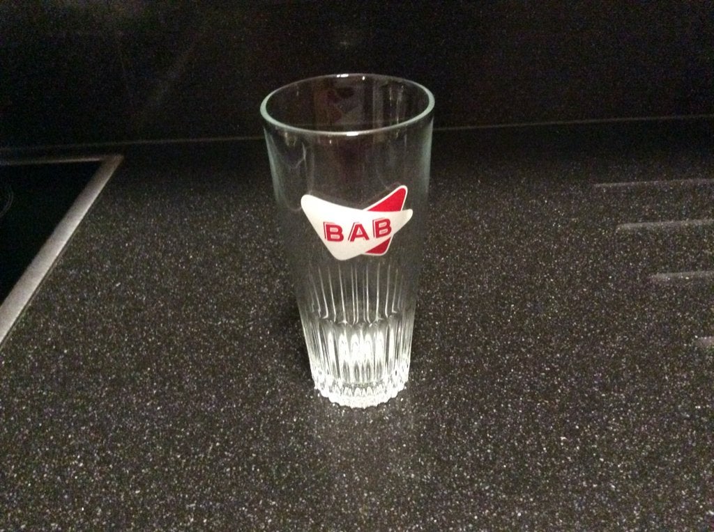 Glazen BAB   ( 2 stuks ), Enlèvement, Comme neuf