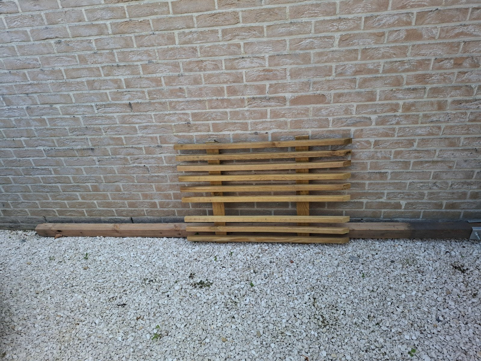 Poteau en bois gratuit, Enlèvement