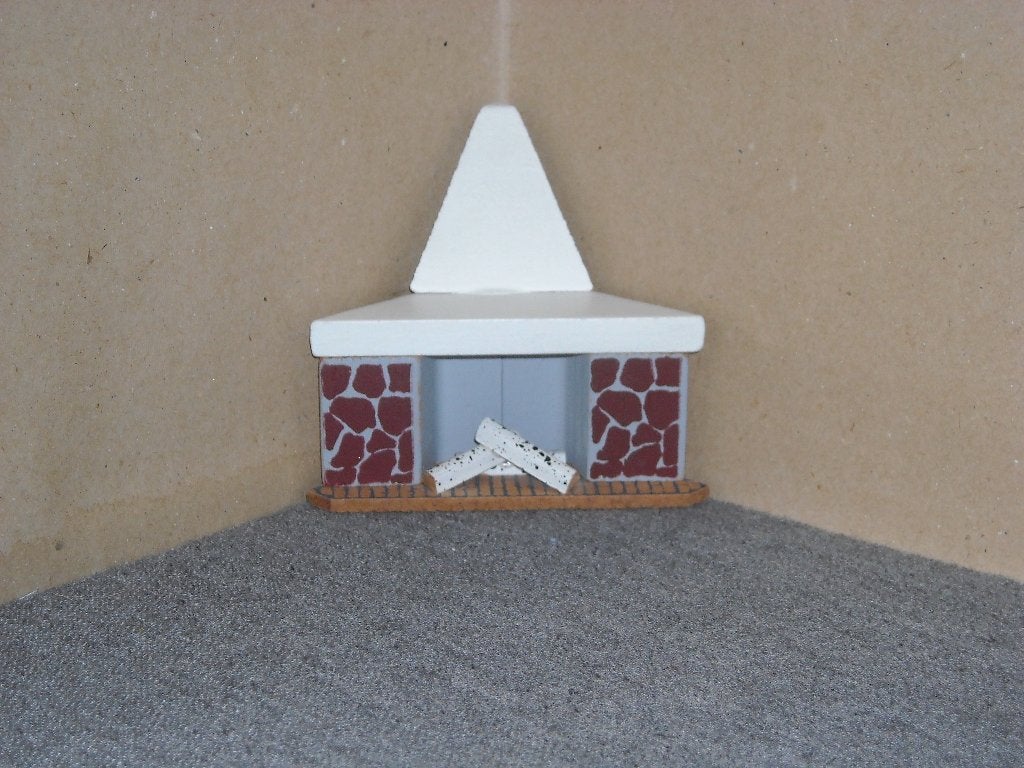 Lisa of Denmark hoekhaard - past in Lundby, Verzamelen, Poppenhuizen en Toebehoren, Ophalen of Verzenden, Gebruikt