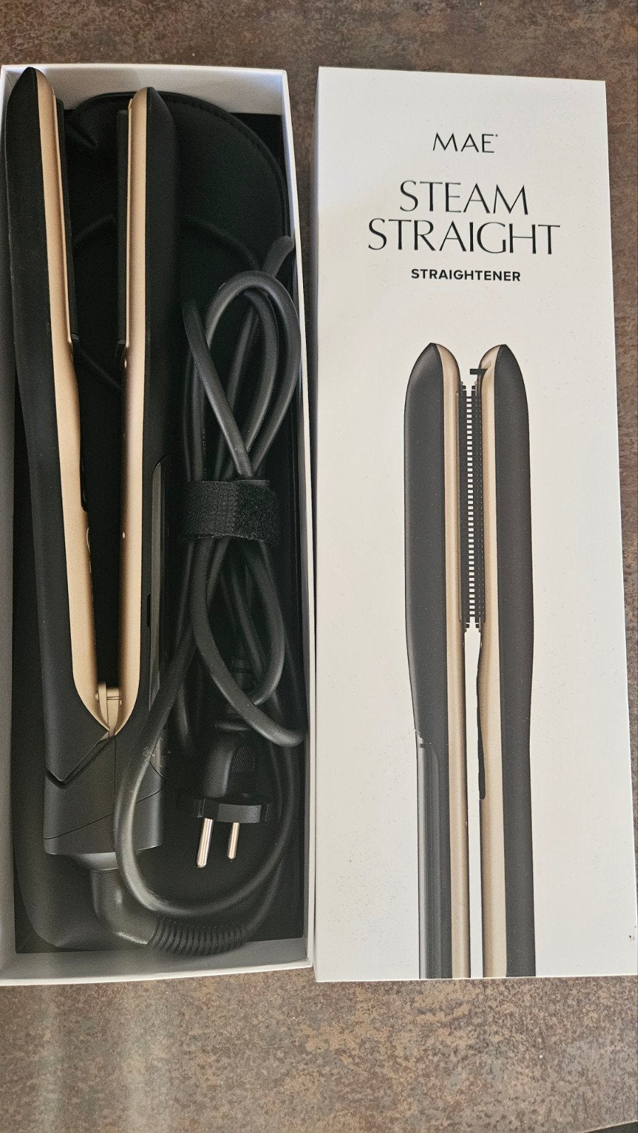 MAE professionele stoomstijltang, Handtassen en Accessoires, Uiterlijk | Haarverzorging, Ophalen, Nieuw, Krultang of Stijltang