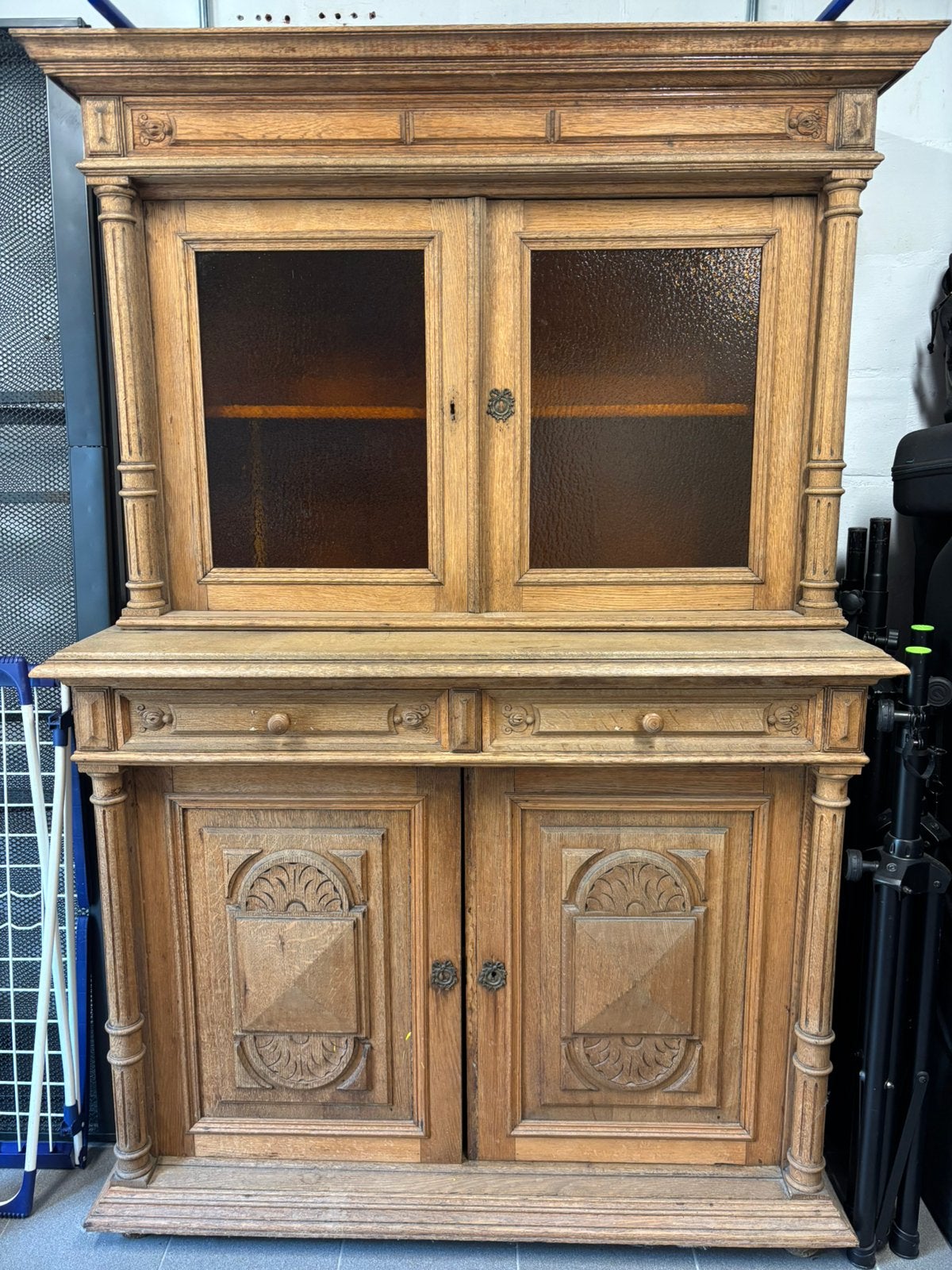 Vintage buffetkast in 2 delen 193x130 (HxB), Ophalen