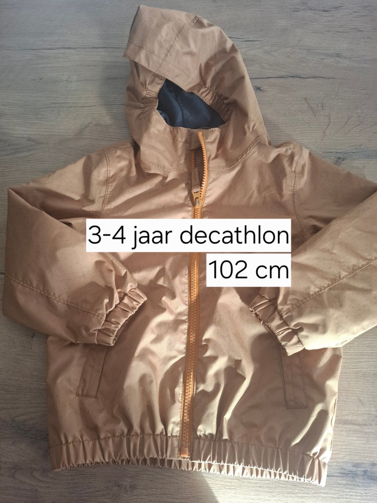 regenjas, Ophalen