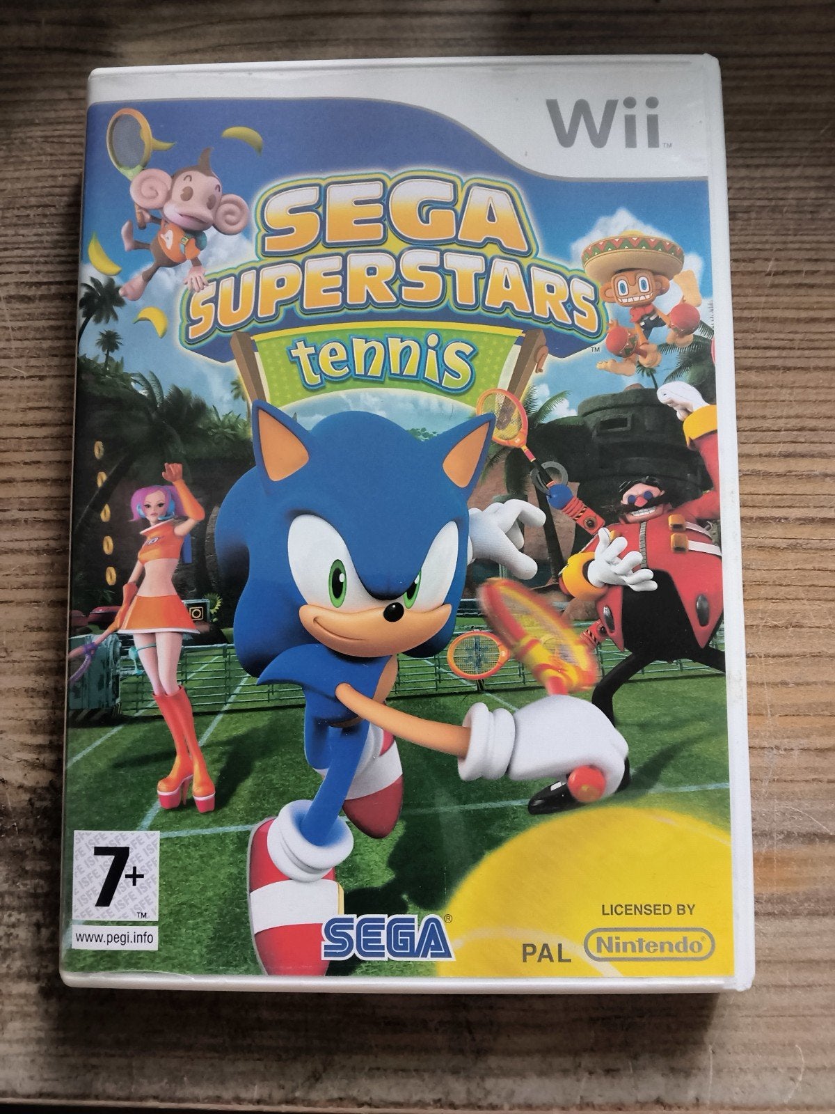 Sega Superstars Tennis - Nintendo Wii, Consoles de jeu & Jeux vidéo, Enlèvement ou Envoi, 2 joueurs, À partir de 7 ans, Comme neuf