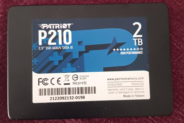 Patriot P210 SSD 2TB SATA III interne harde schijf 2,5 inch, Neuf, Enlèvement ou Envoi, 2tb, SSD