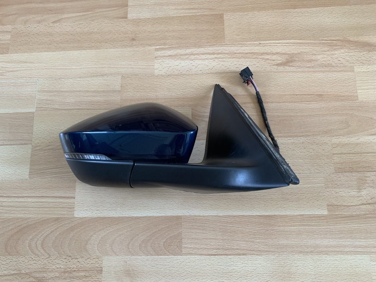 buitenspiegel rechts skoda kamiq 2019+ blauw, -, Utilisé, Skoda, -