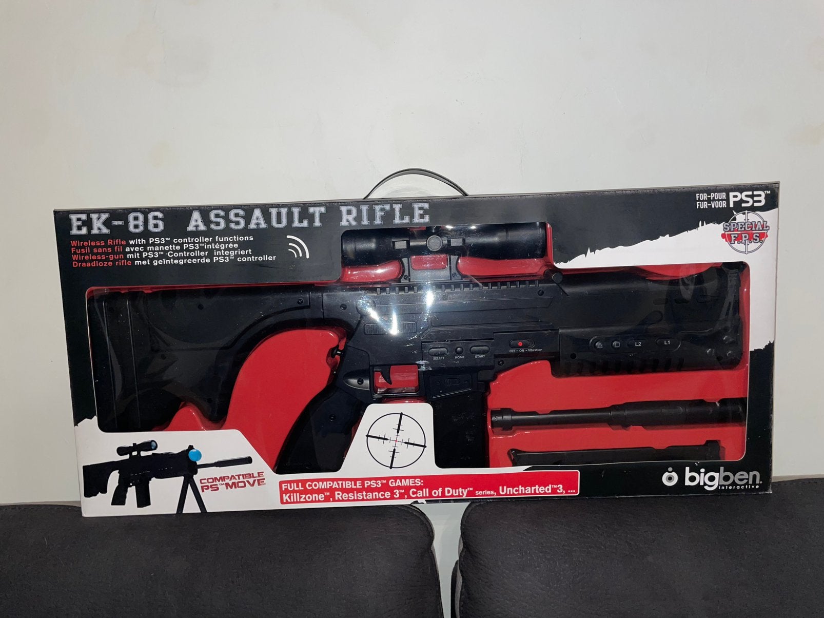 Fusil d’assaut EK-86 – Compatible PS3 / PlayStation Move, Enlèvement ou Envoi, Neuf