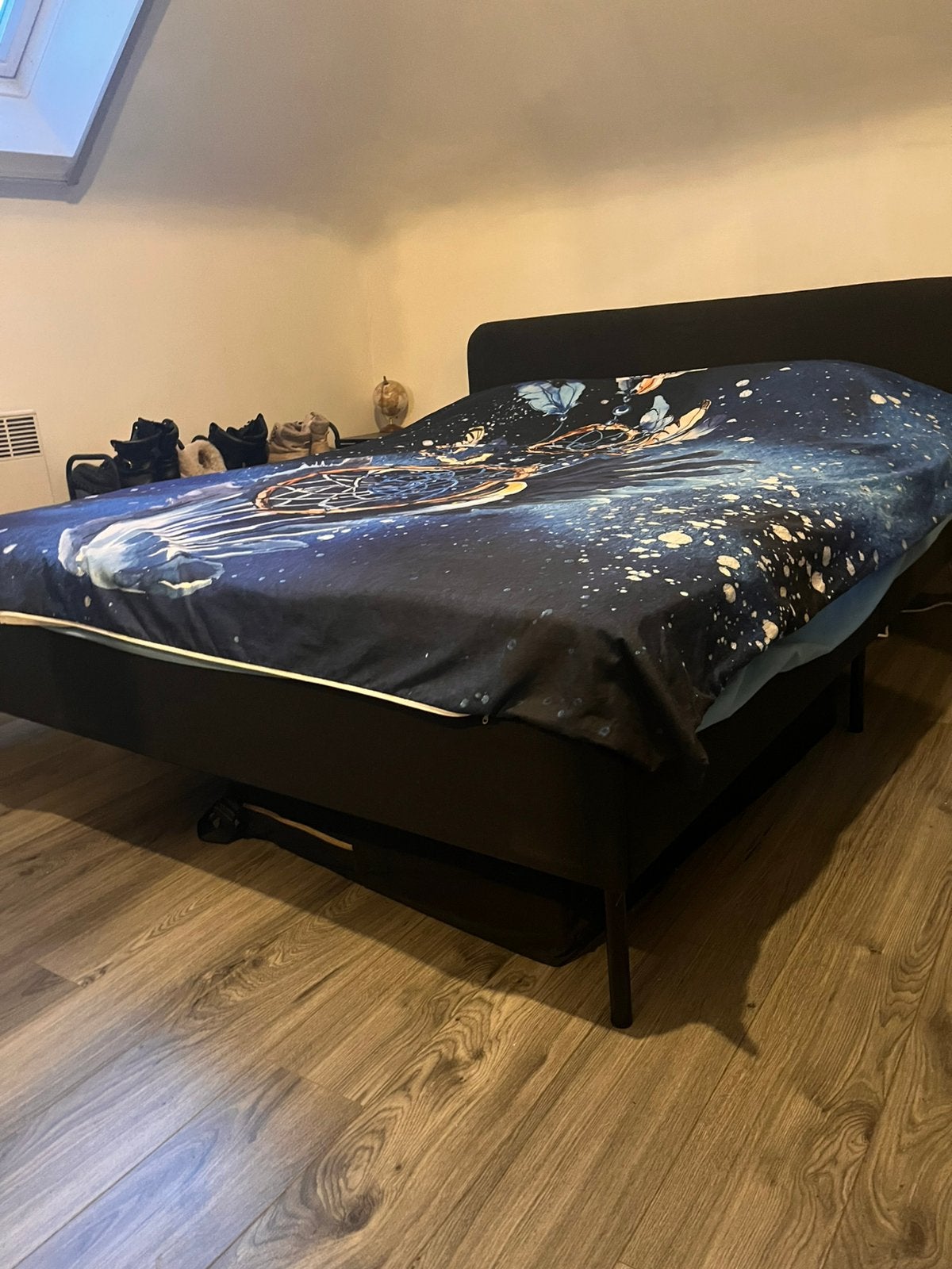 Lit 160/200 + matelat, Enlèvement ou Envoi, Comme neuf