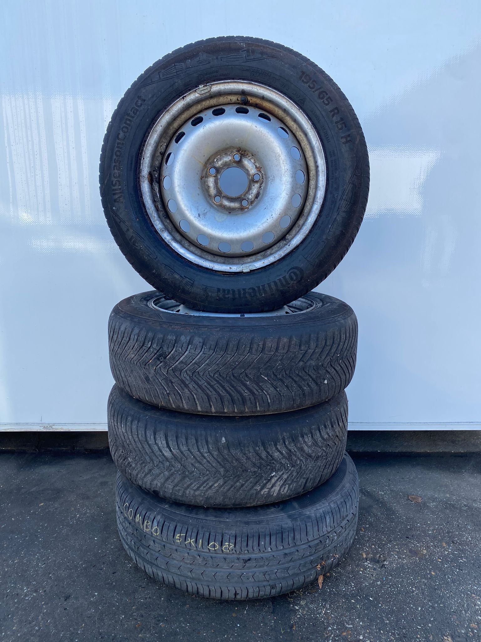 Opel Combo Partner Berlingo velgen 195-65-15 5x108 - Set 20., Auto-onderdelen, Banden en Velgen, 15 inch, -, -, Banden en Velgen