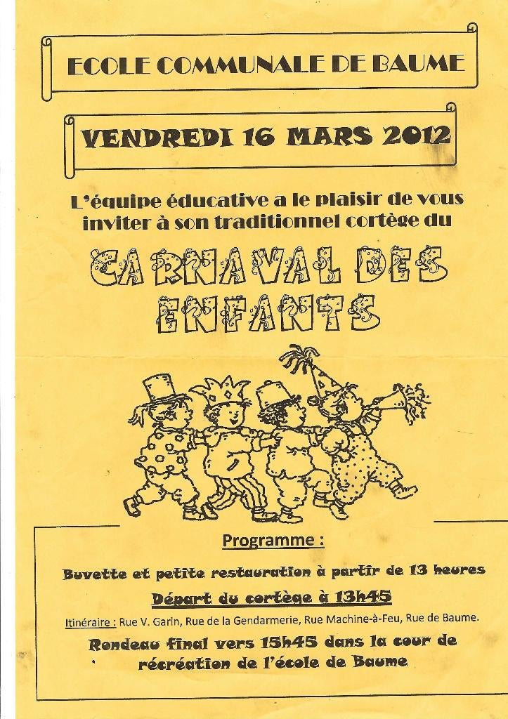 Ecole de "Baume " à La Louvière, Envoi, Utilisé