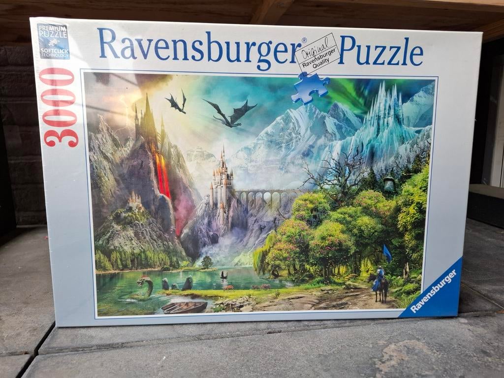 Puzzle Ravensburger 3000 pièces  Nouveau Règne des Dragons, Enlèvement