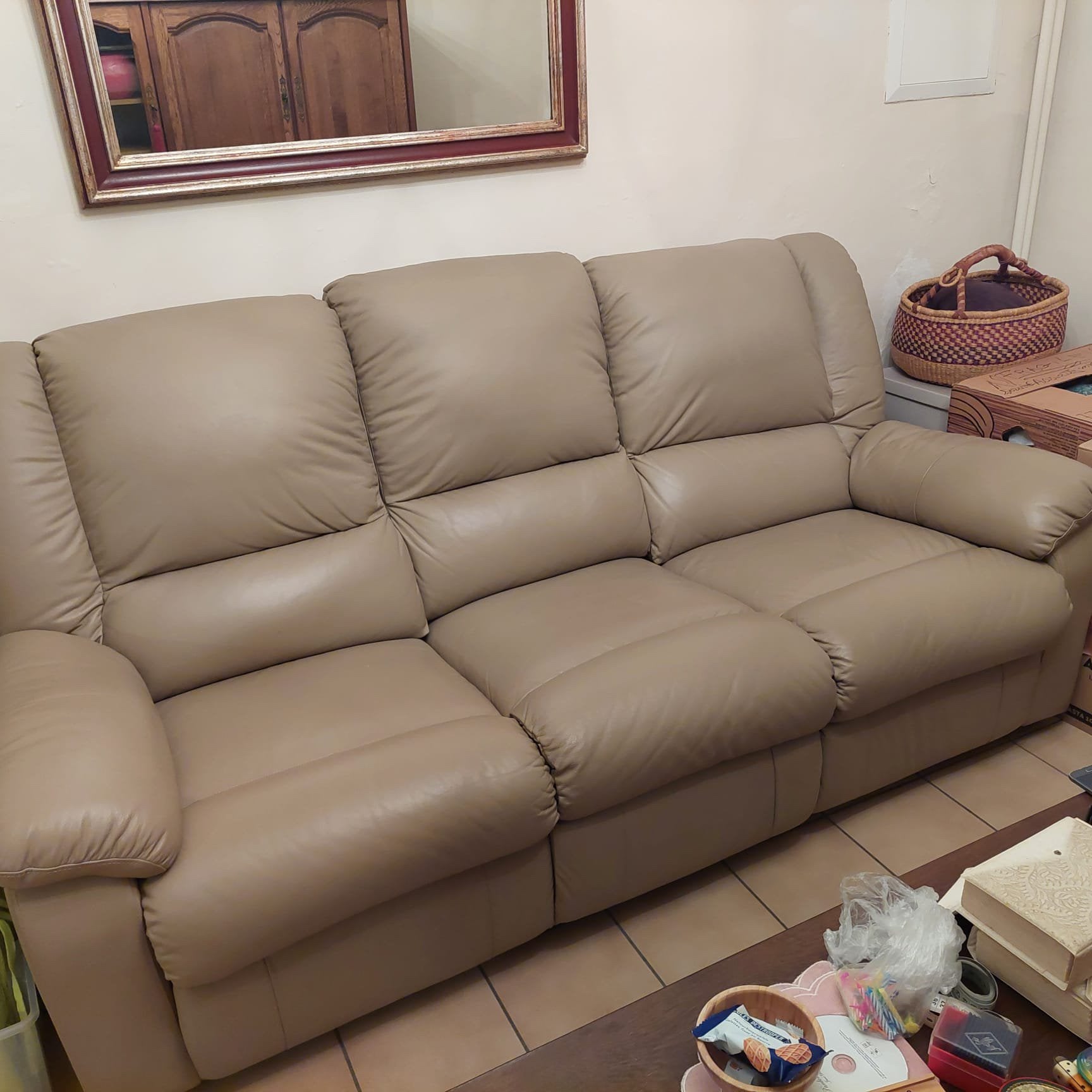 Fauteuil avec repose pieds, Enlèvement