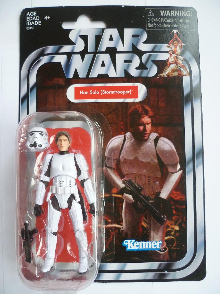 STARWARS VINTAGE COLLECTION VC143'HAN SOLO STORMTROOPER'2018, Ophalen of Verzenden, Zo goed als nieuw, Actiefiguurtje