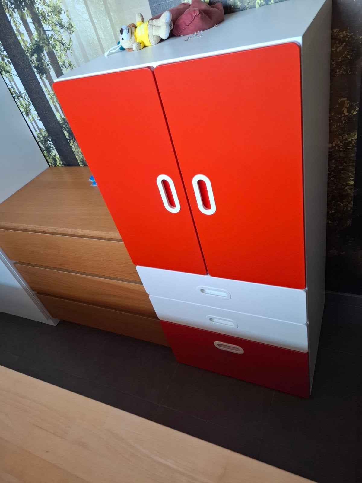 Mooie kast, Ophalen