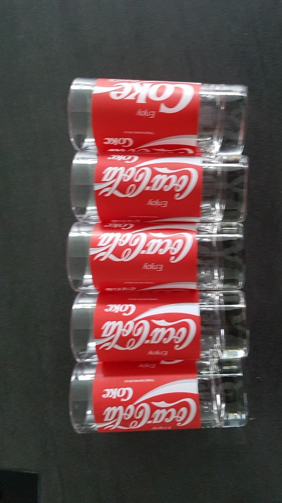 5 coca cola glazen, Ophalen