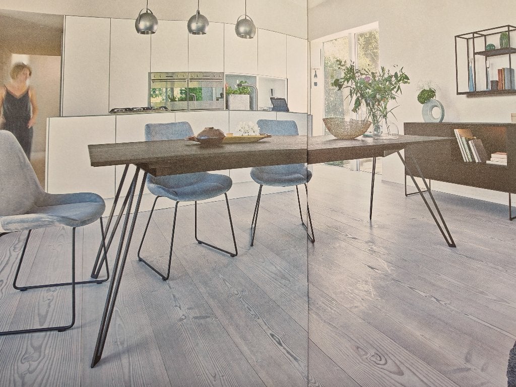 Table MINTJENS modèle INTENSE extensible 200/300 x 100, Chêne, Comme neuf, Enlèvement, Rectangulaire