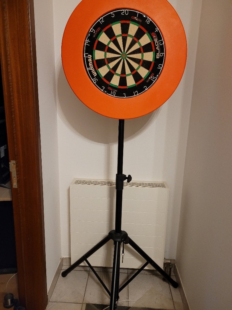 Bull's Tripod Dartboard stand 2.0 (standaard staal) - Set, Ophalen, Zo goed als nieuw, Overige typen