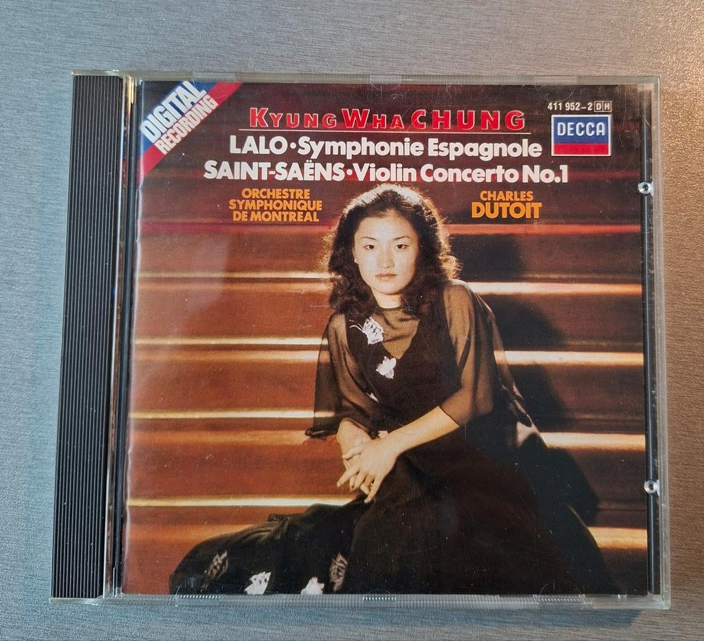 Cd. Lalo/ Saint-Saens (Decca, Kyung Wha Chung)., Cd's en Dvd's, Cd's | Klassiek, Ophalen of Verzenden
