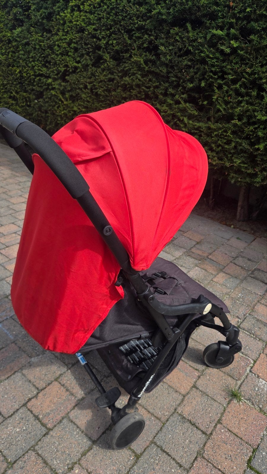 Hamilton Buggy One Essential S1 Magic Fold Red, Ophalen, Verstelbare rugleuning
