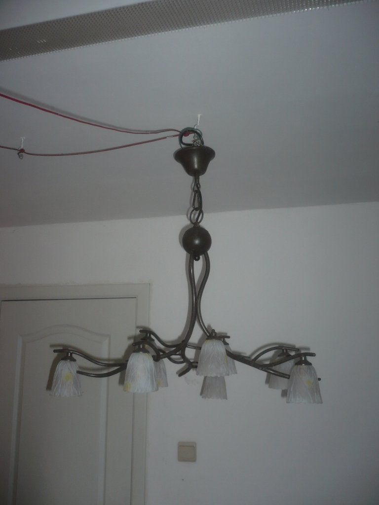 lustre, Enlèvement, Comme neuf, Verre, G9