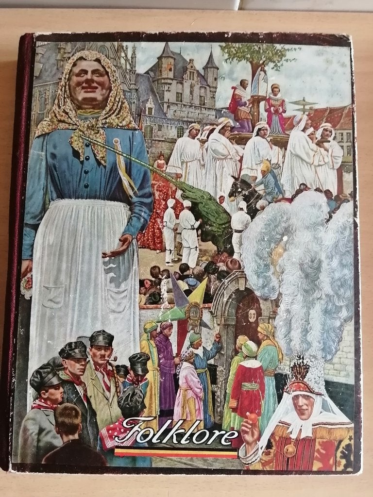 Folklore belge - Timbres Côte d’or - édition originale 1946, Enlèvement ou Envoi