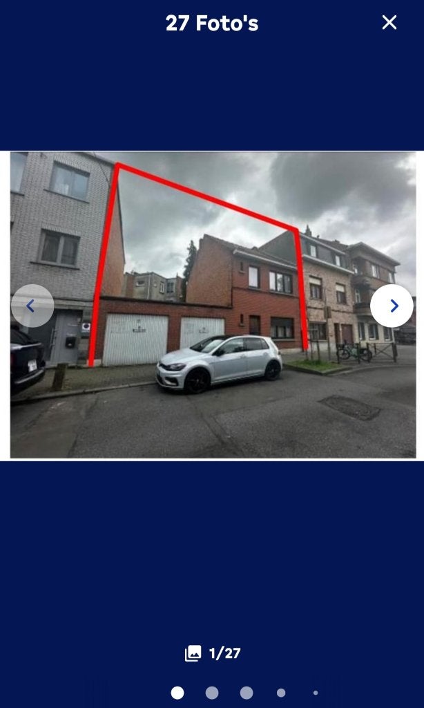 Huis met 2 garage en groot tuin, Immo, Huizen en Appartementen te koop, Brussel, tot 200 m²