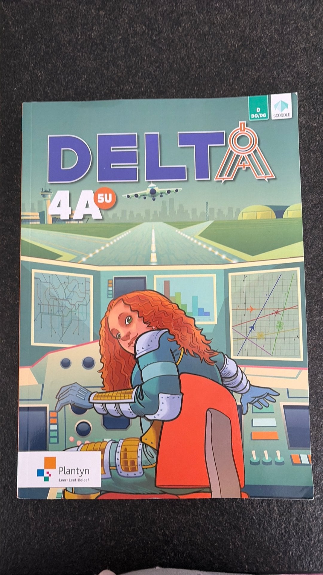Wiskundeboek Delta 4A - Leerboek 5U, Boeken, Ophalen of Verzenden, Nederlands, Greet Hex; Maarten Arts; Wim Cornelissen; Ylke van Dun; Liese...