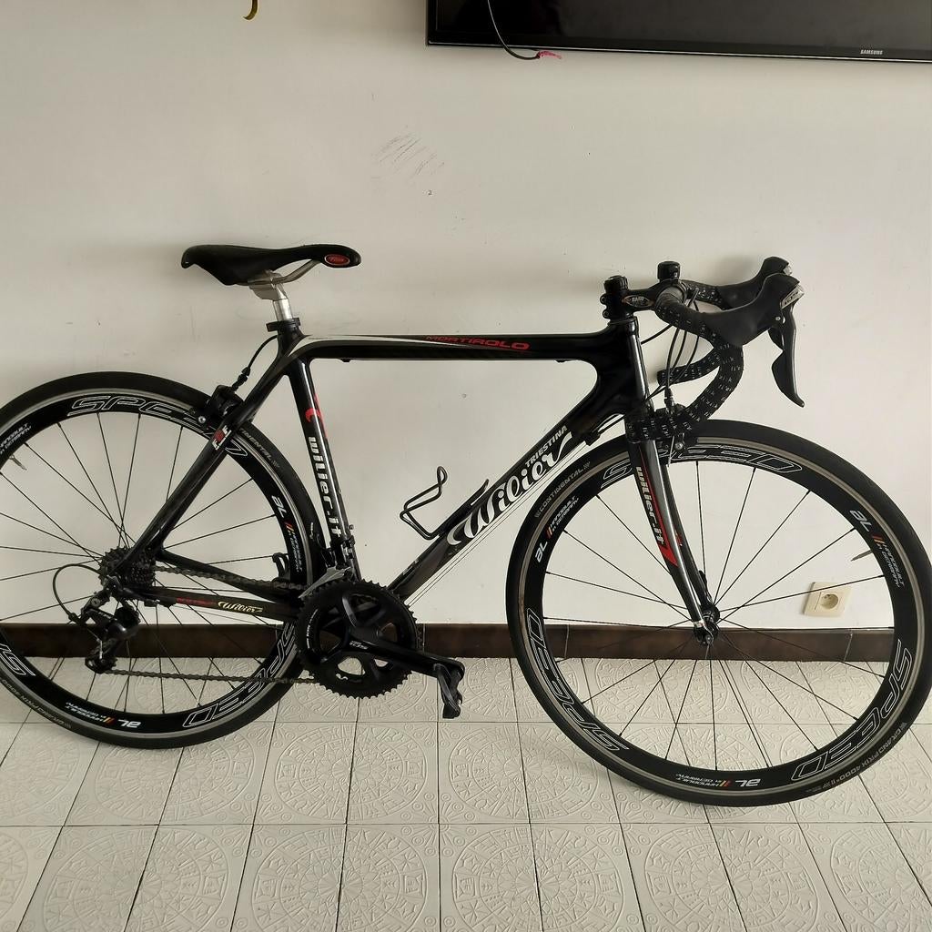 Carbon koers fiets wilier, Enlèvement, Carbone