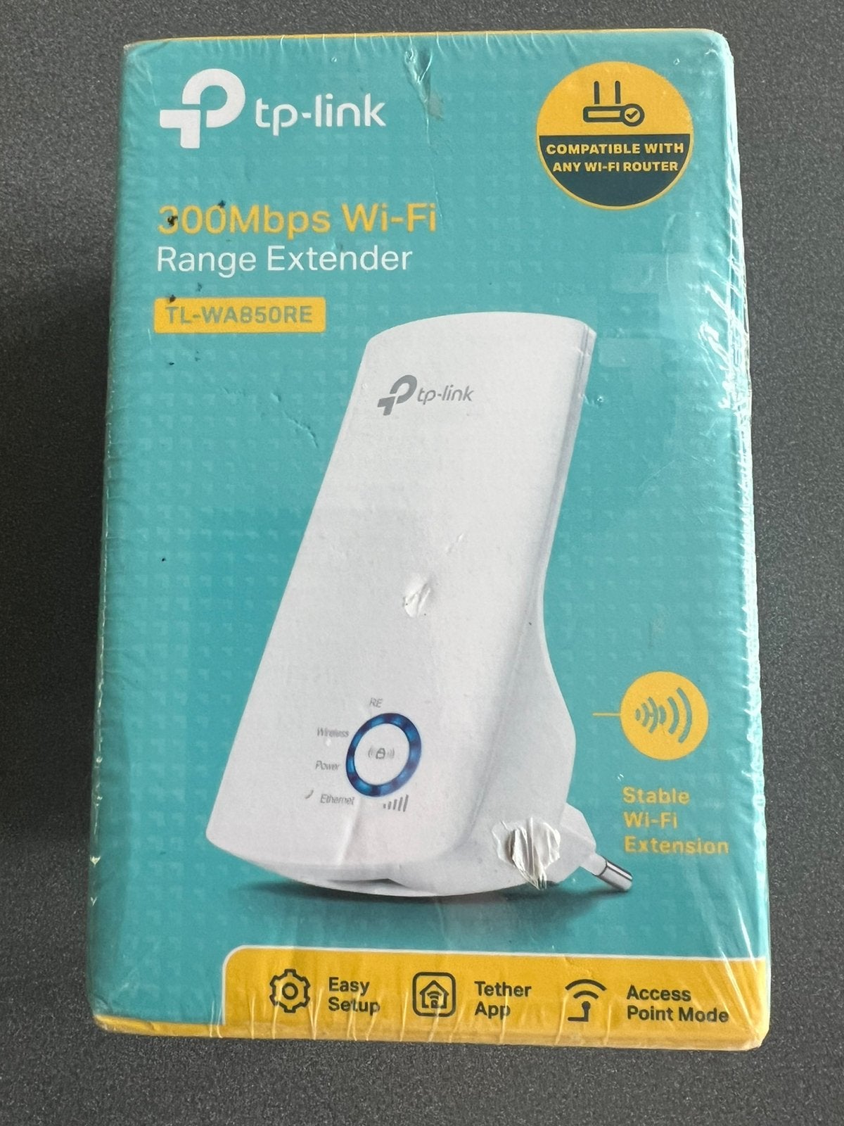 TP-Link TL-WA850RE 300Mbps Wi-Fi Range Extender Nieuw, Computers en Software, WiFi-versterkers, Ophalen of Verzenden, Nieuw
