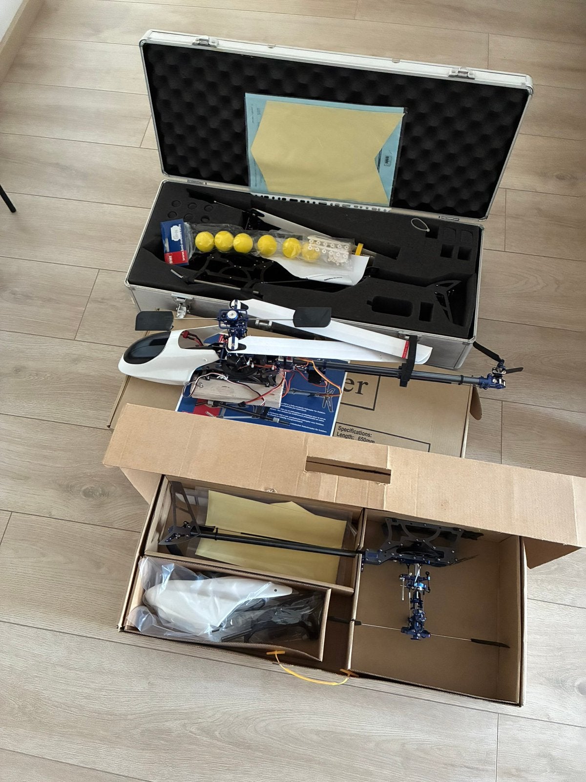 3 carboon 450, Hobby en Vrije tijd, Ophalen, Nieuw, Elektro, Helikopter