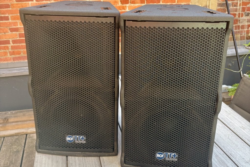RCF TT1-A haut-parleurs de sonorisation actifs haut de gamme, Autres marques, Moins de 60 watts, Enlèvement, Utilisé