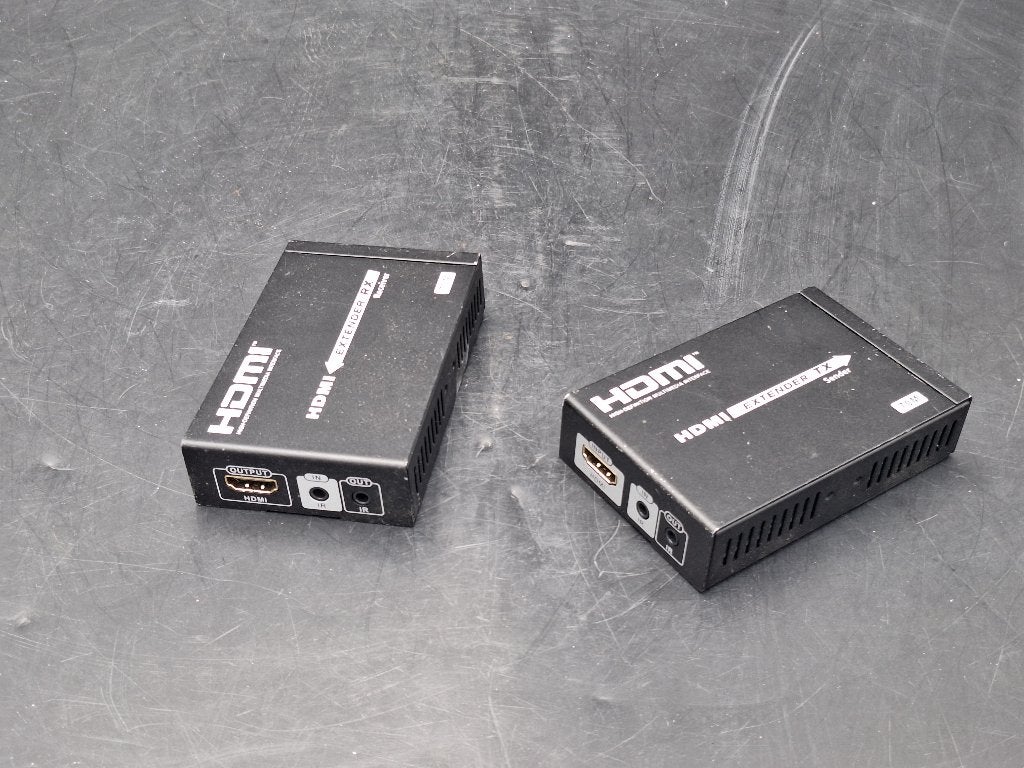HDMI extrender set met zender en ontvanger, TV, Hi-fi & Vidéo, TV, Hi-fi & Vidéo Autre, Enlèvement ou Envoi, Comme neuf