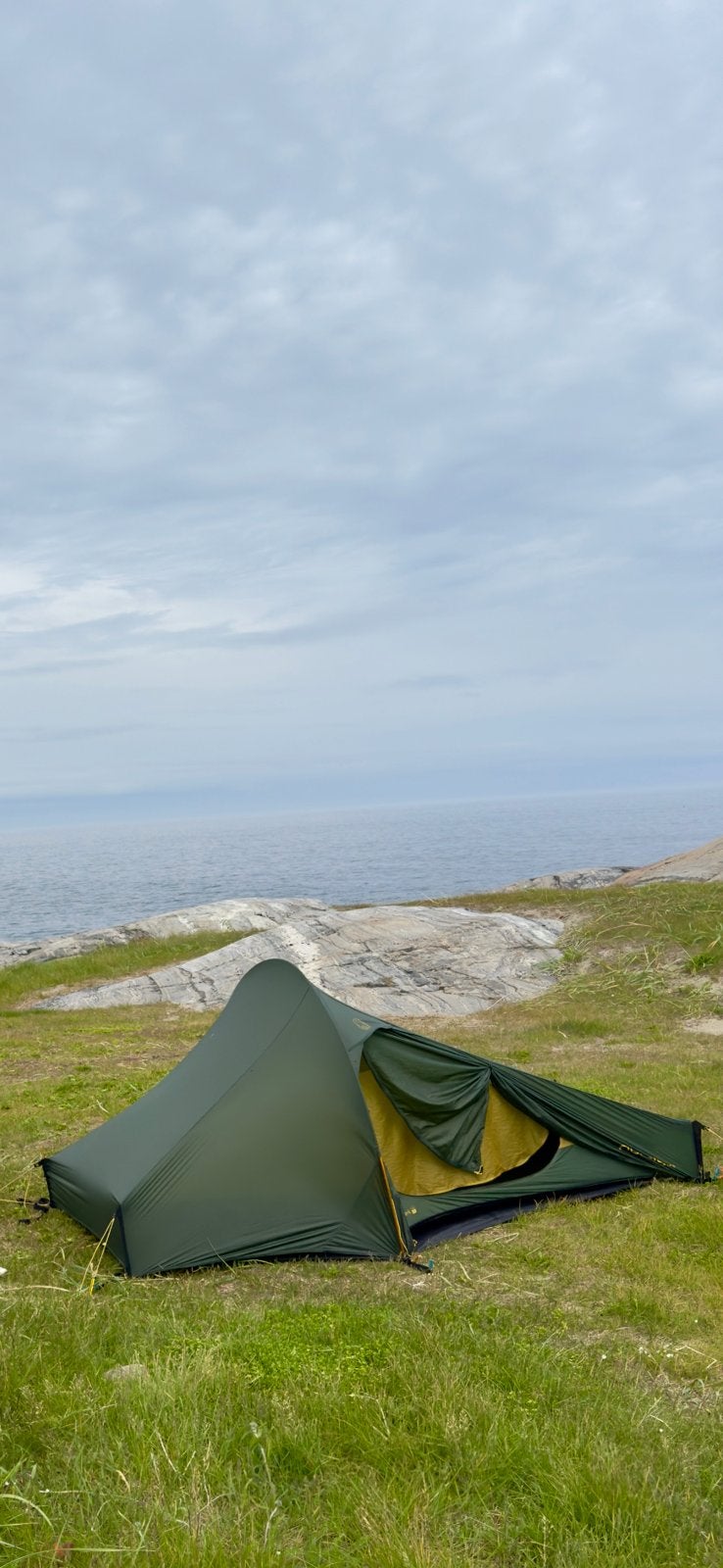 Nordisk Telemark 2.2 Lightweight Tent, Ophalen of Verzenden, Gebruikt, Tot en met 2