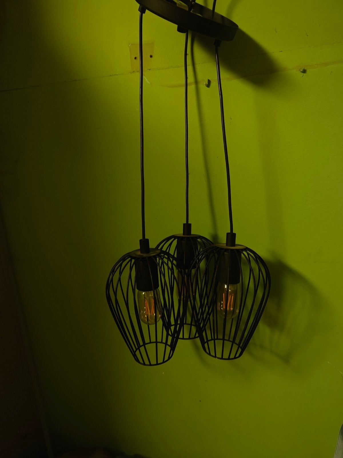industriële lamp, Huis en Inrichting, Lampen | Hanglampen, Ophalen