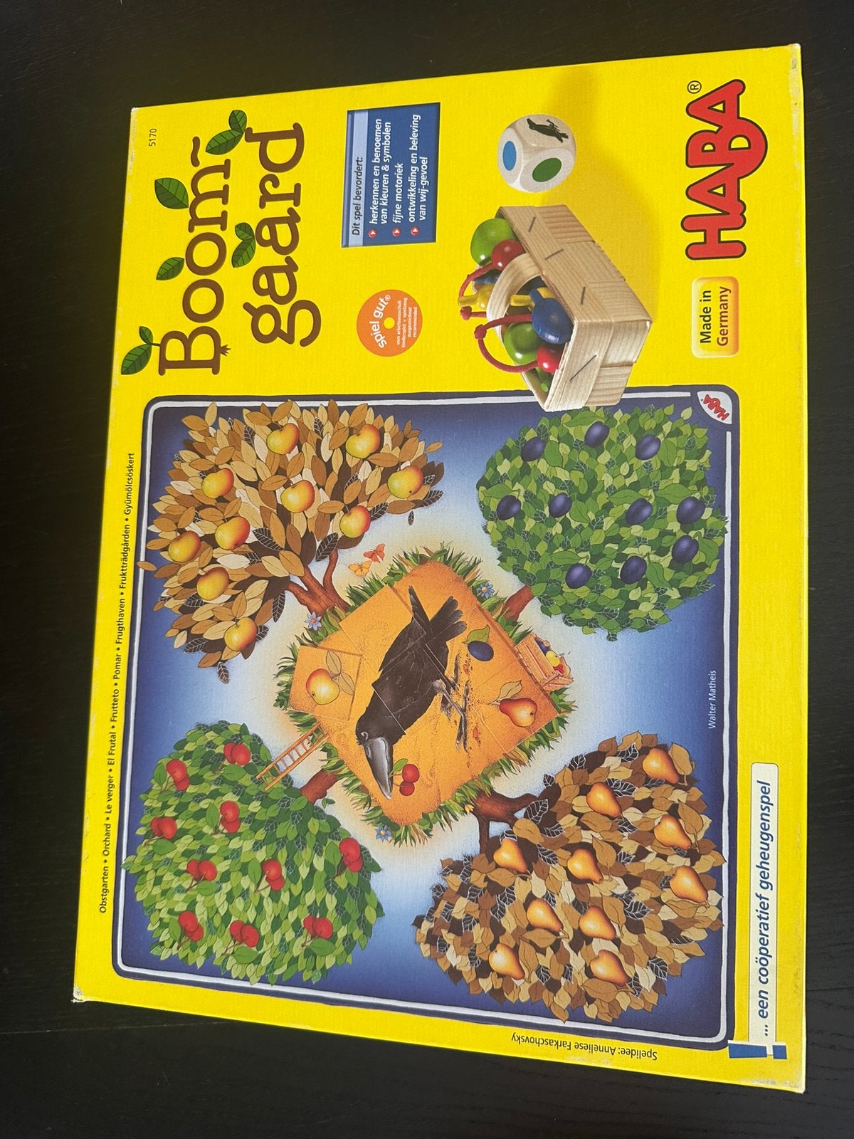 HABA Boomgaard, Ophalen, Gebruikt
