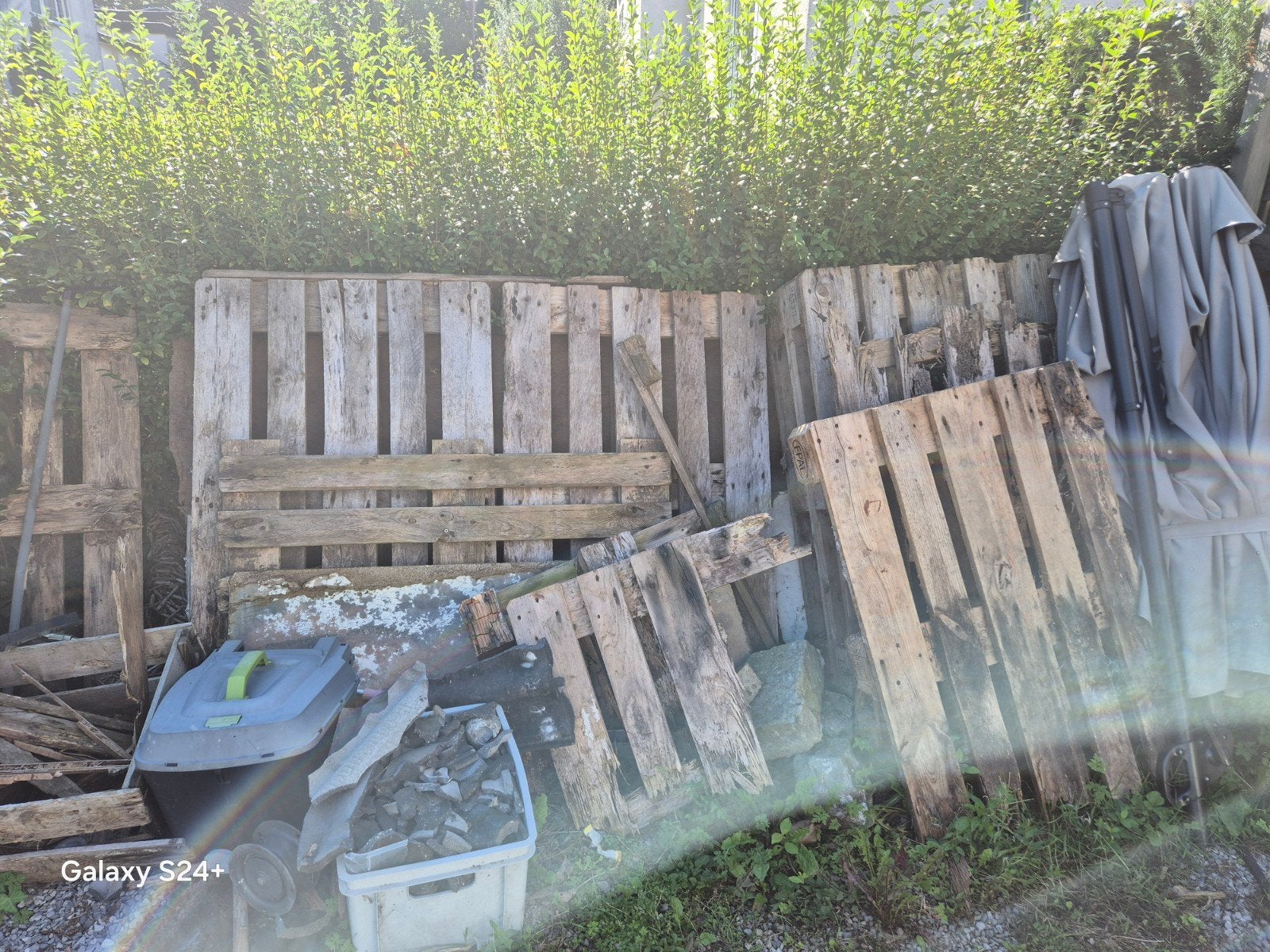 palette pour feu a bois, Enlèvement, Bois