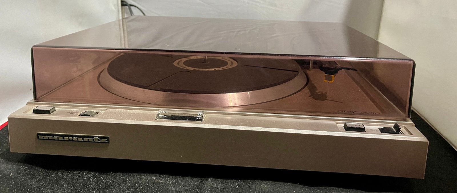 Marantz TT-2000 Auto Return Direct Drive - 1980, Audio, Tv en Foto, Ophalen, Zo goed als nieuw, Platenspeler