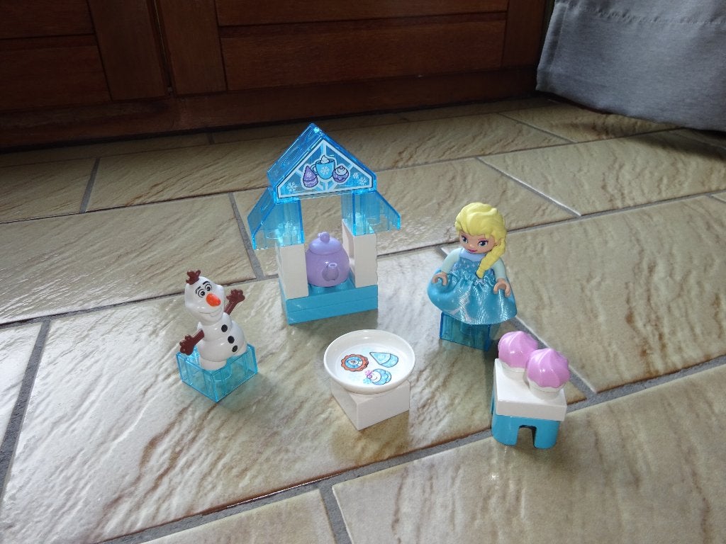 Duplo frozen, Kinderen en Baby's, Ophalen of Verzenden, Zo goed als nieuw, Compleet, Duplo
