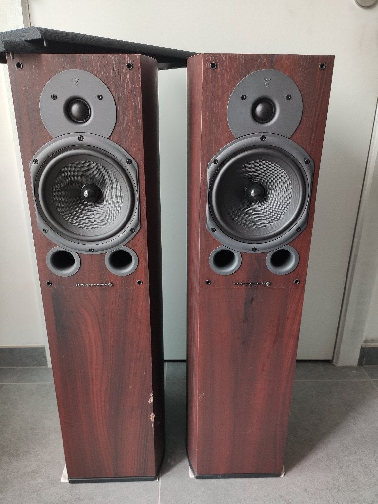ensemble de haut-parleurs Wharfedale Diamond 9.4, Wharfedale, 60 à 120 watts, Enlèvement, Utilisé