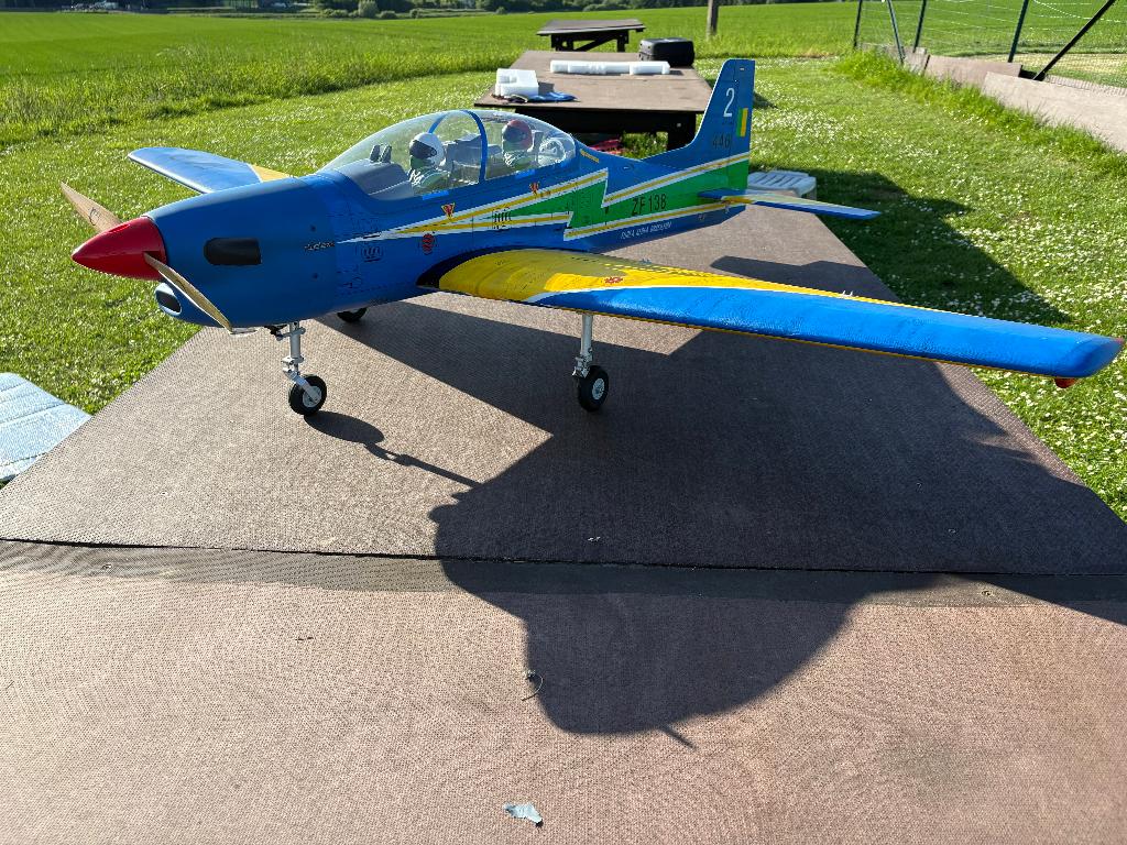 Avion Tucano MK2 Phoenix Model 1,73 m full équipé, Ophalen, Nieuw, Elektro, RTF (Ready to Fly)