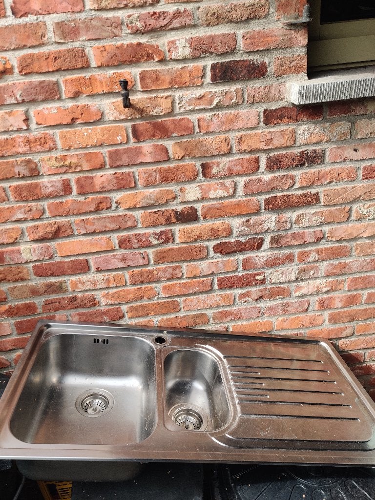 Spoelbak, Maison & Meubles, Moins de 100 cm, 100 à 150 cm, Enlèvement, Utilisé