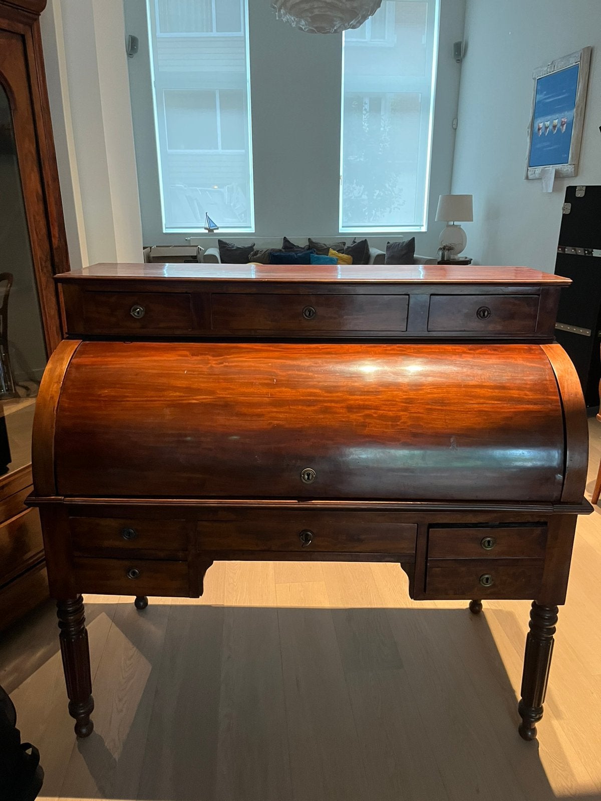 Bureau Louis XVI à Cylindre, Antiquités & Art, Enlèvement
