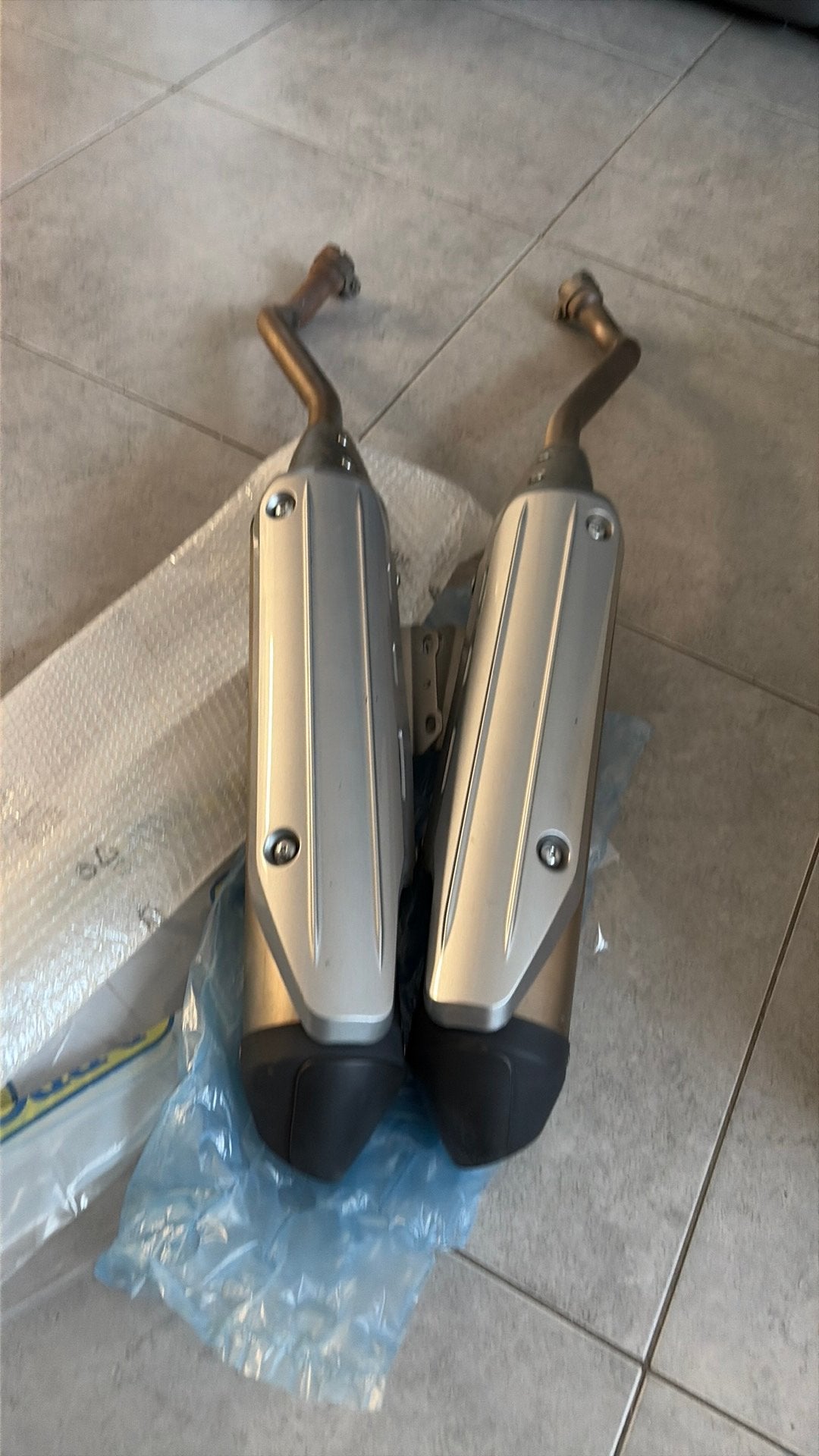 Ligne d echappement origine xt660x, Motoren, Onderdelen | Overige, Ophalen